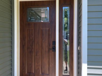 New Front Door After