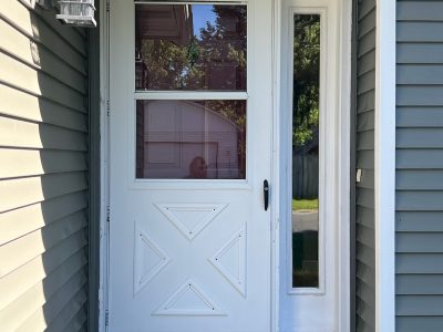 New Front Door Before